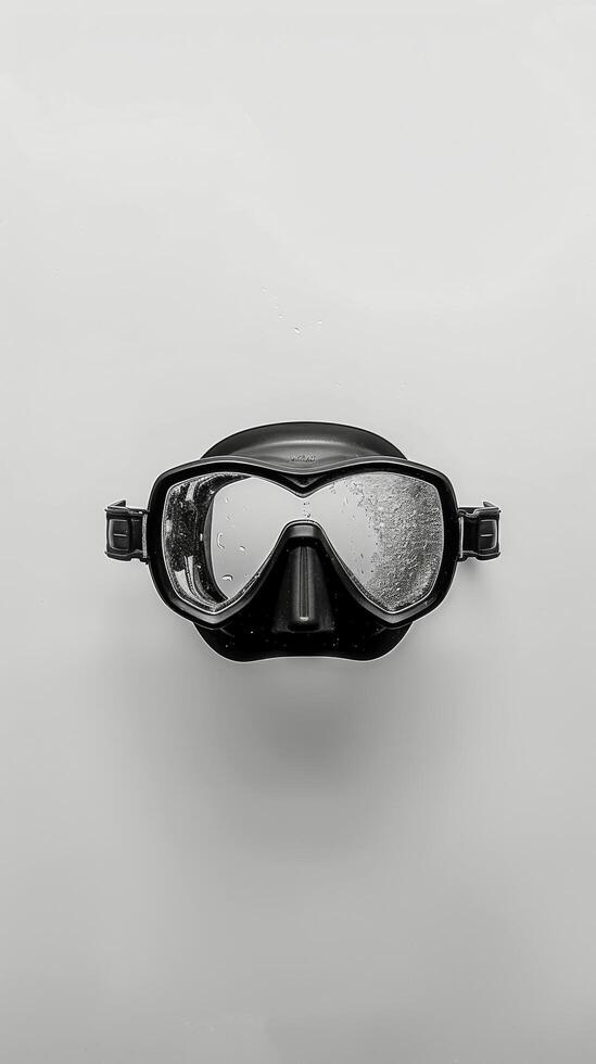 Diving Goggles Hanging on Wall photo