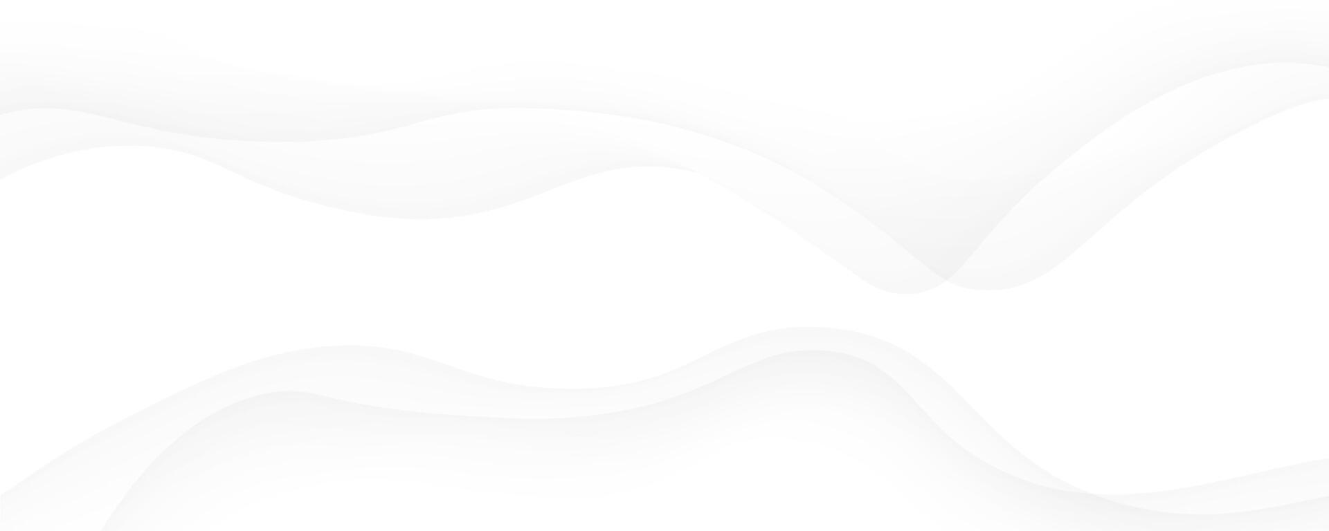 Abstract White Minimalist Background Design vector