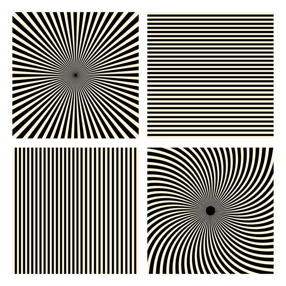 Groovy hippie 70s backgrounds. Waves, swirl, twirl pattern. Twisted and distorted texture in trendy retro psychedelic style. Y2k aesthetic. vector