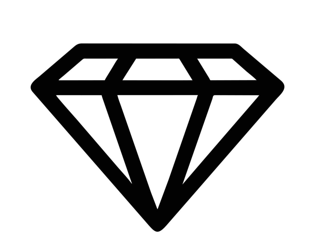 Diamond icon design vector