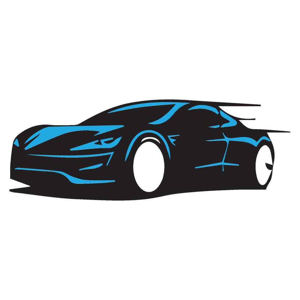 vectores ilustración Deportes coche símbolo diseño