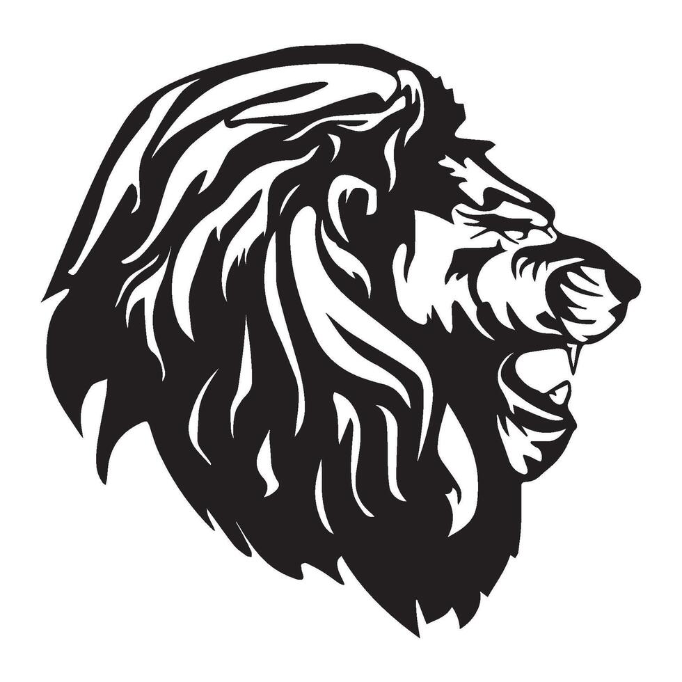 lion animal icon symbol illustration vector