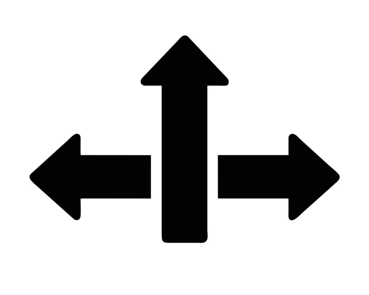 Arrows in directions vector