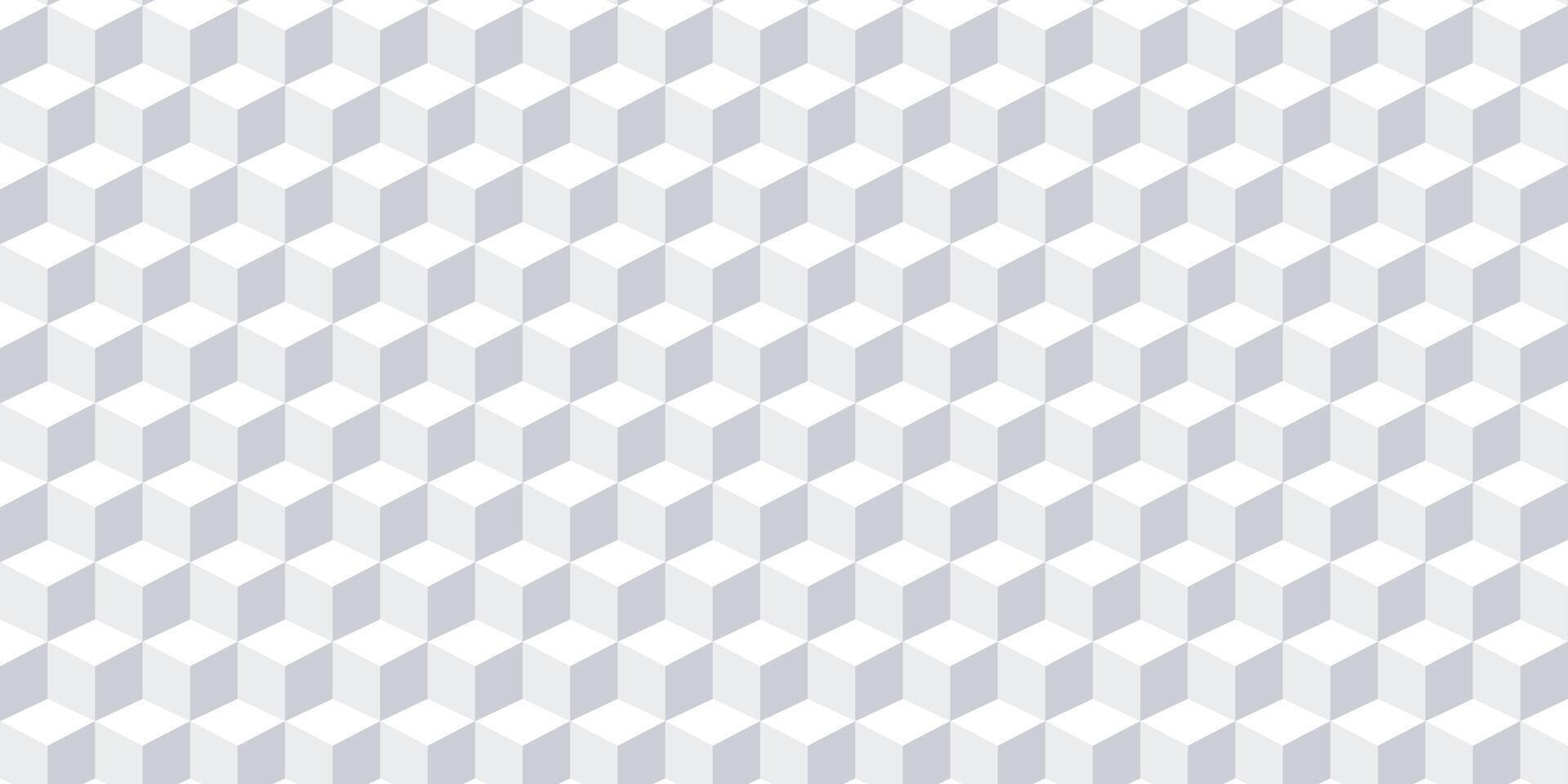 Cube pattern background vector
