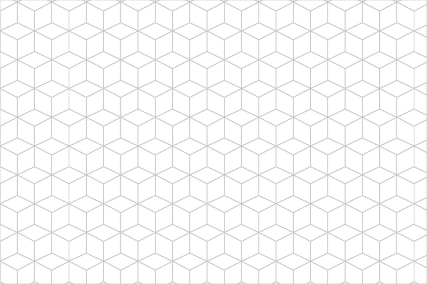 Cube pattern background vector