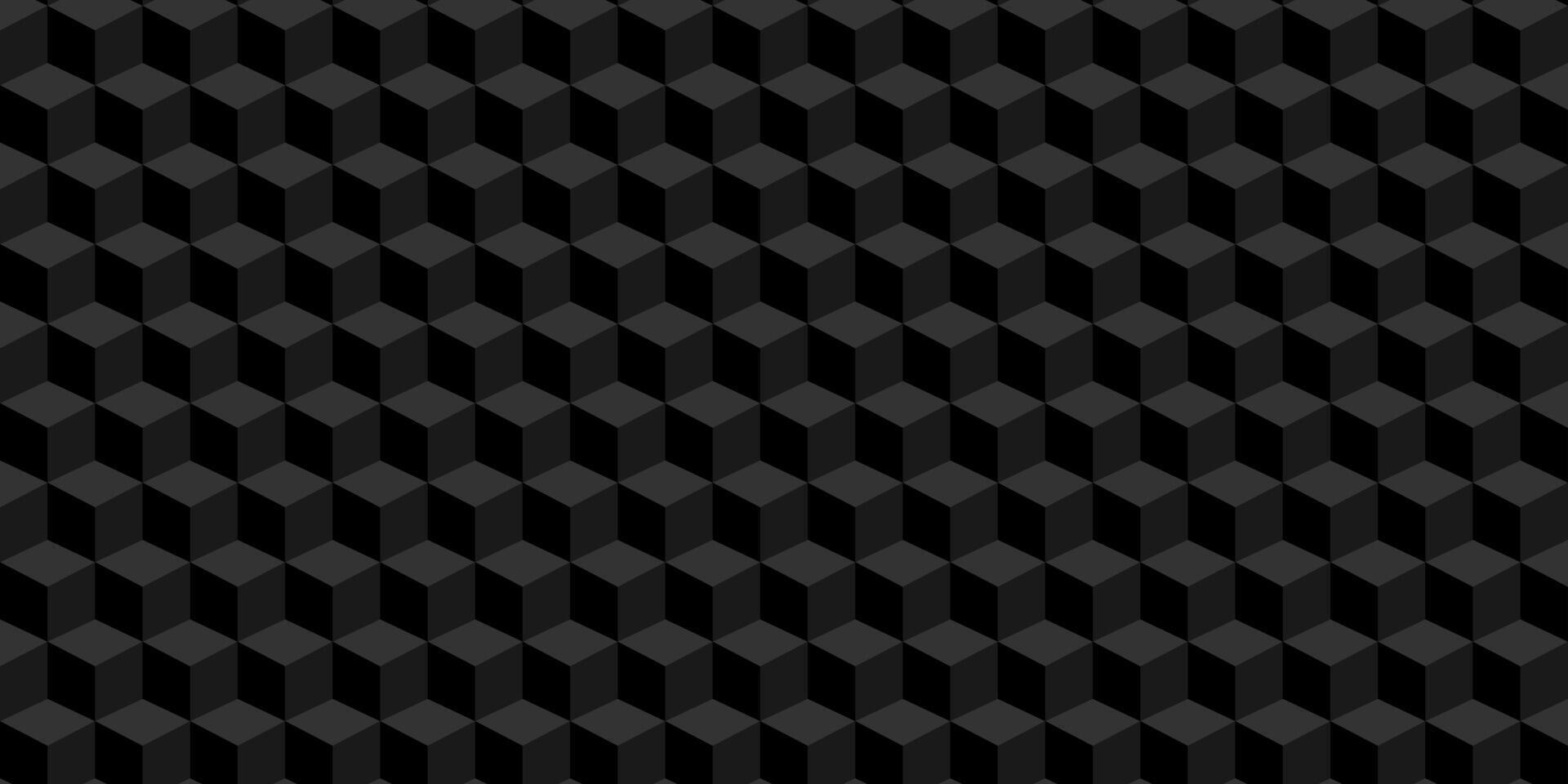 Cube pattern background vector