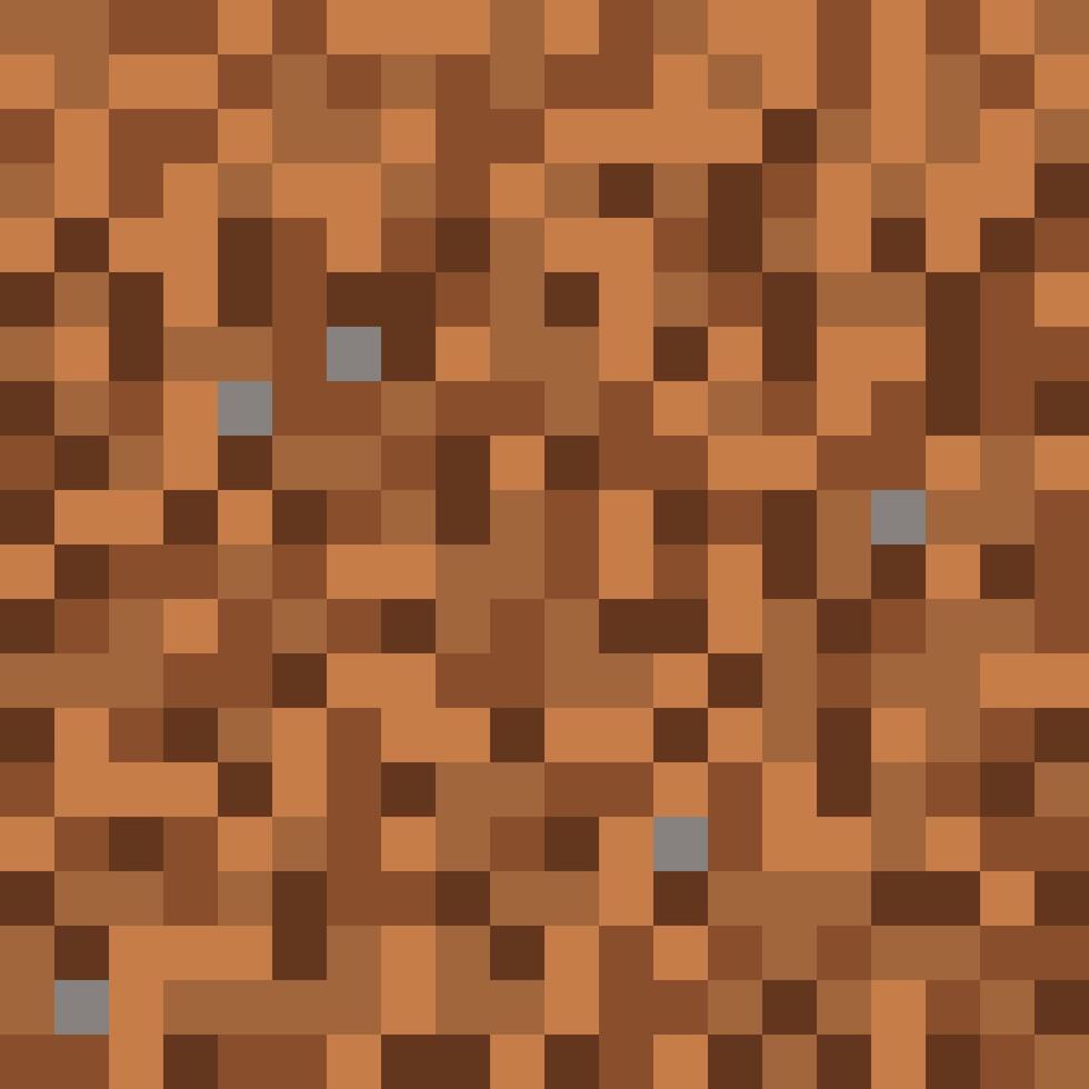 Pixel ground background vector