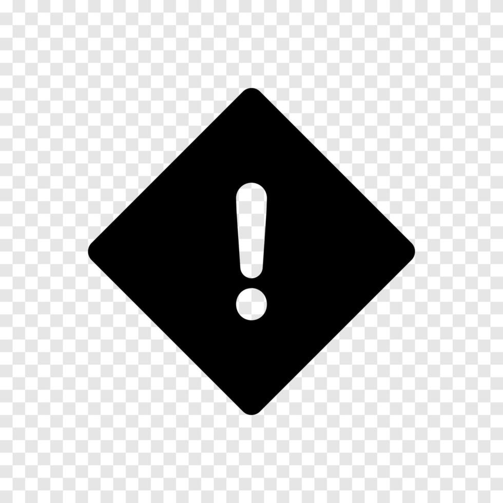 Warning attention sign icon vector