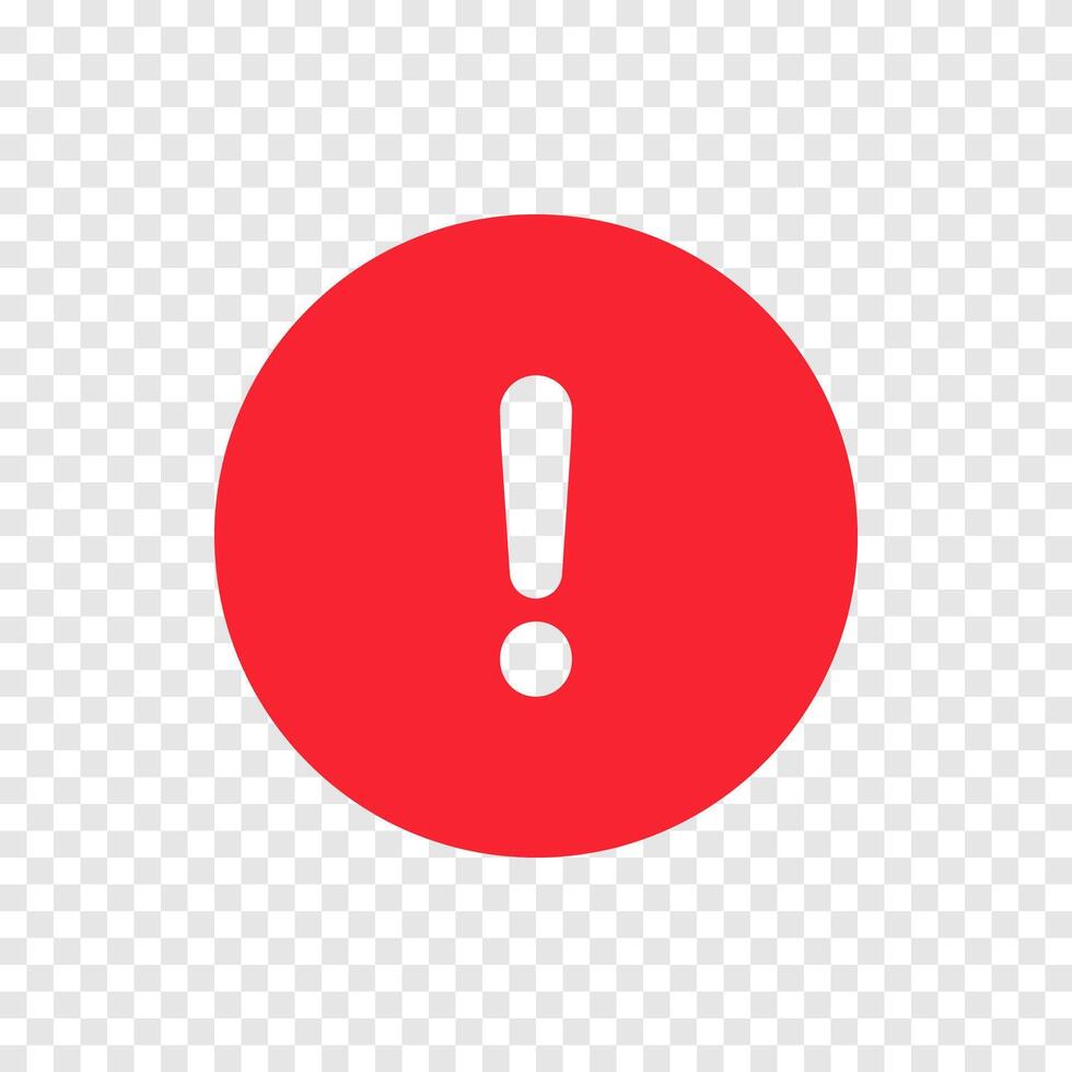 Warning attention sign icon vector