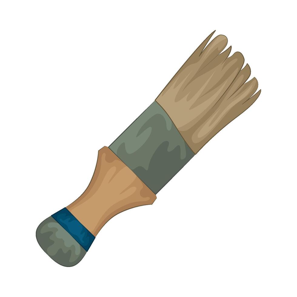 Illustration of paint brush vector