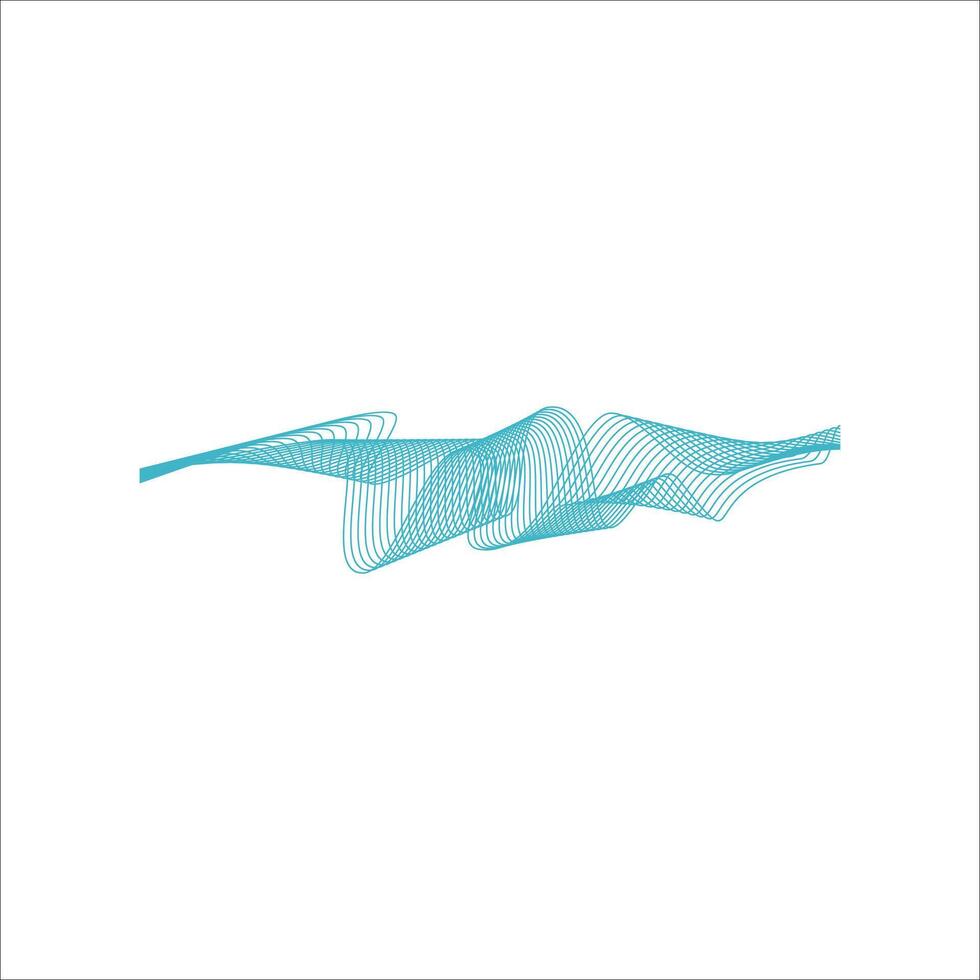 Abstract wave line element vector