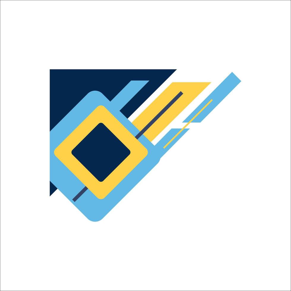 Corner geometric shape element vector
