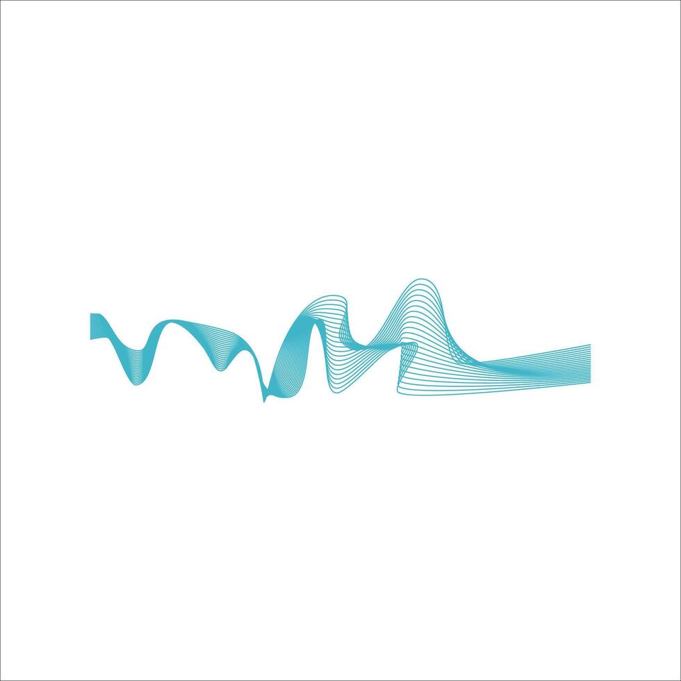 Abstract wave line element vector