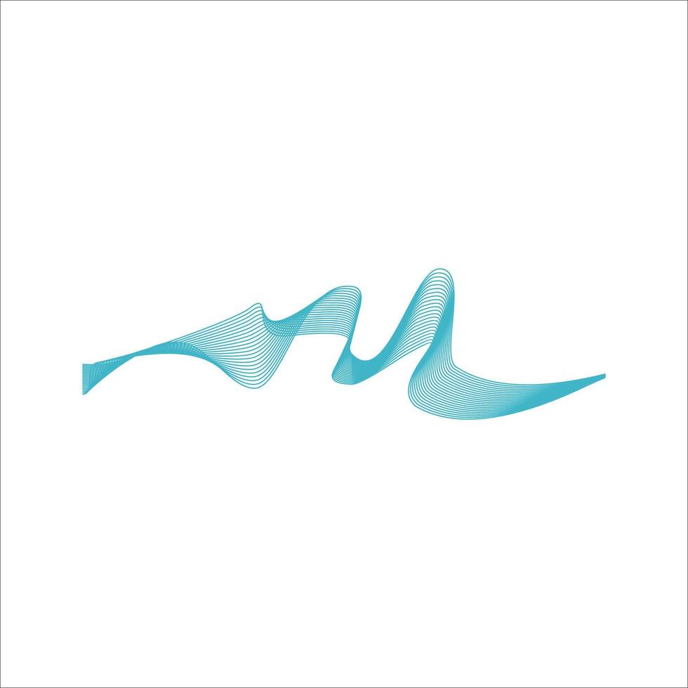 Abstract wave line element vector