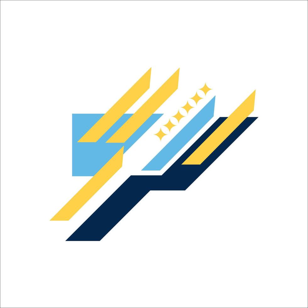 Corner geometric shape element vector