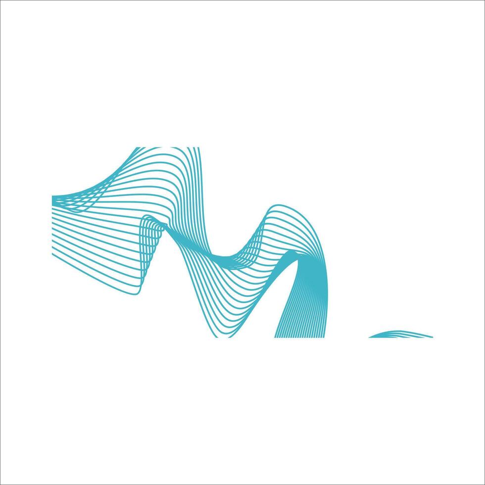 Abstract wave line element vector