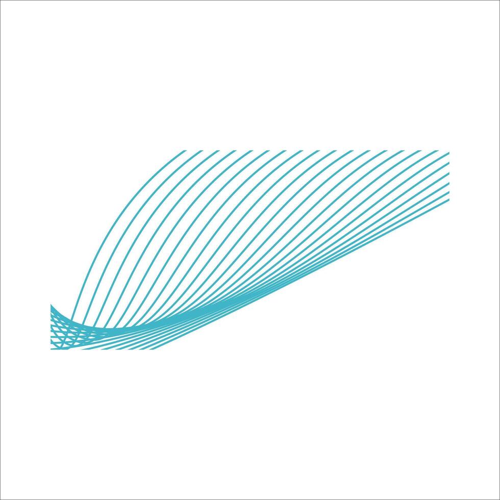 Abstract wave line element vector