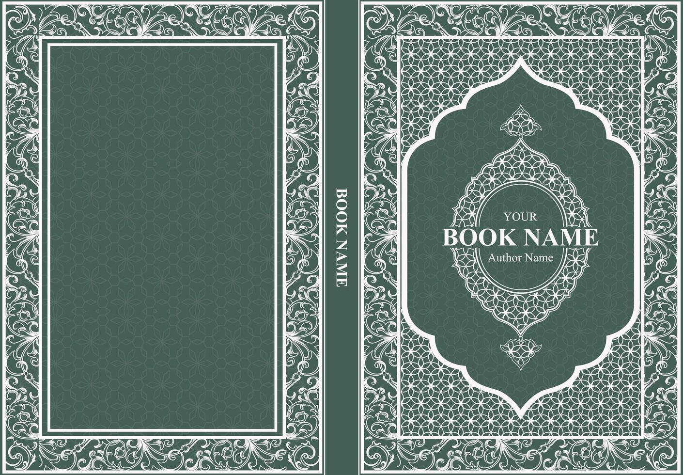 Islami Book Cover vector