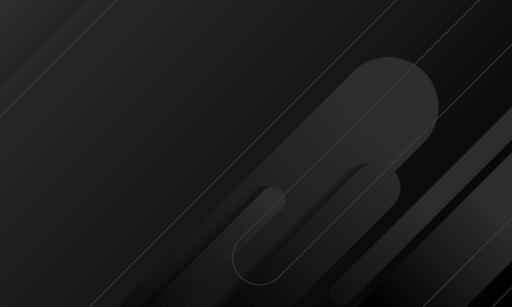 black abstract background with a black and white design vector
