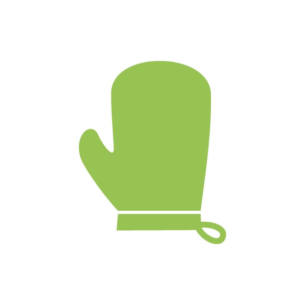 Cook Glove Icon Template Illustration Design vector