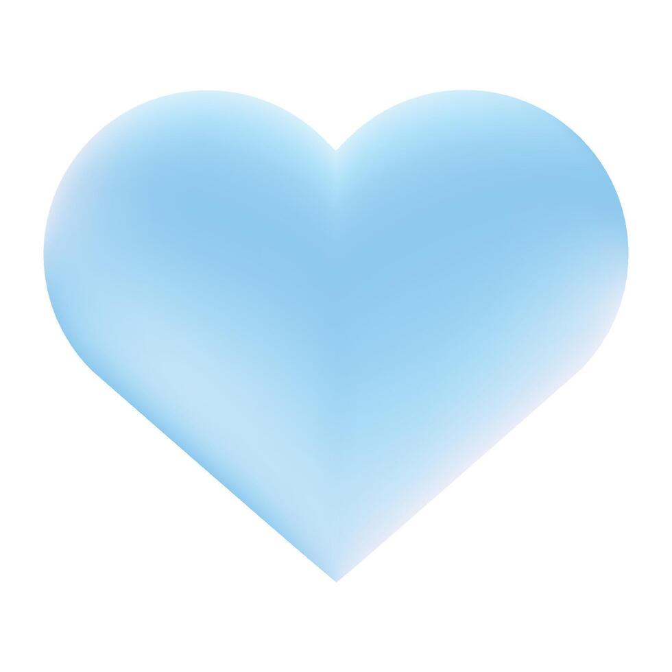 3 Heart illustration Isolated on white background vector