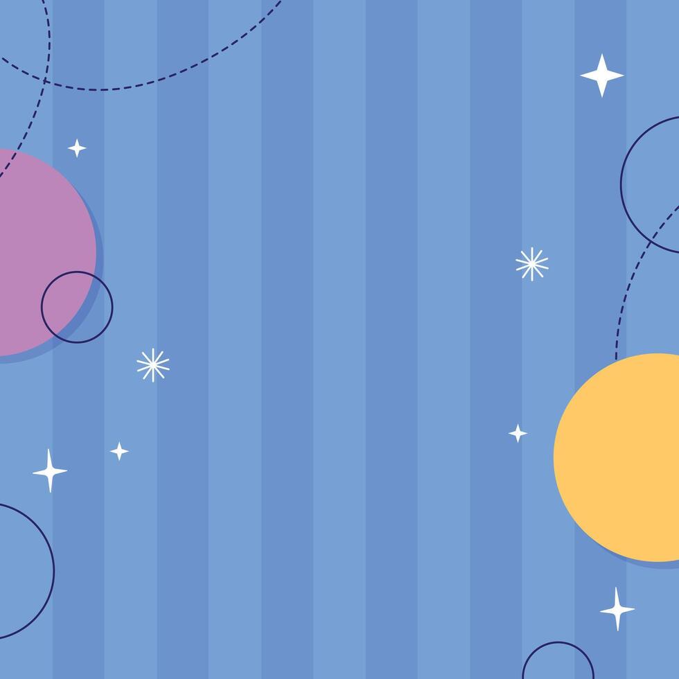 Flat design abstract background, Hand drawn doodle background vector