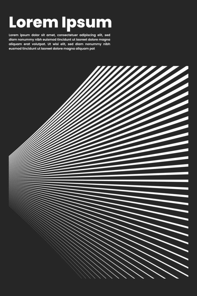 Modern stripes line Template Design. Posters EPS 10 vector
