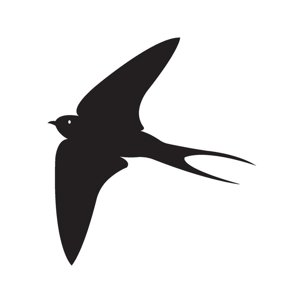swallow icon illustration design template vector