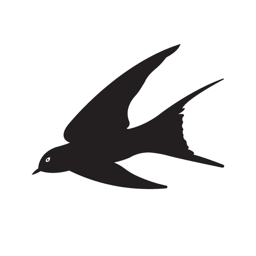 swallow icon illustration design template vector