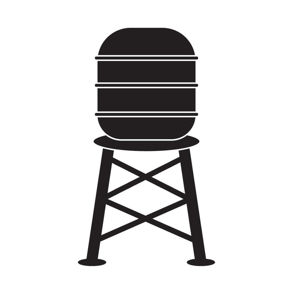 water tank icon illustration design template vector