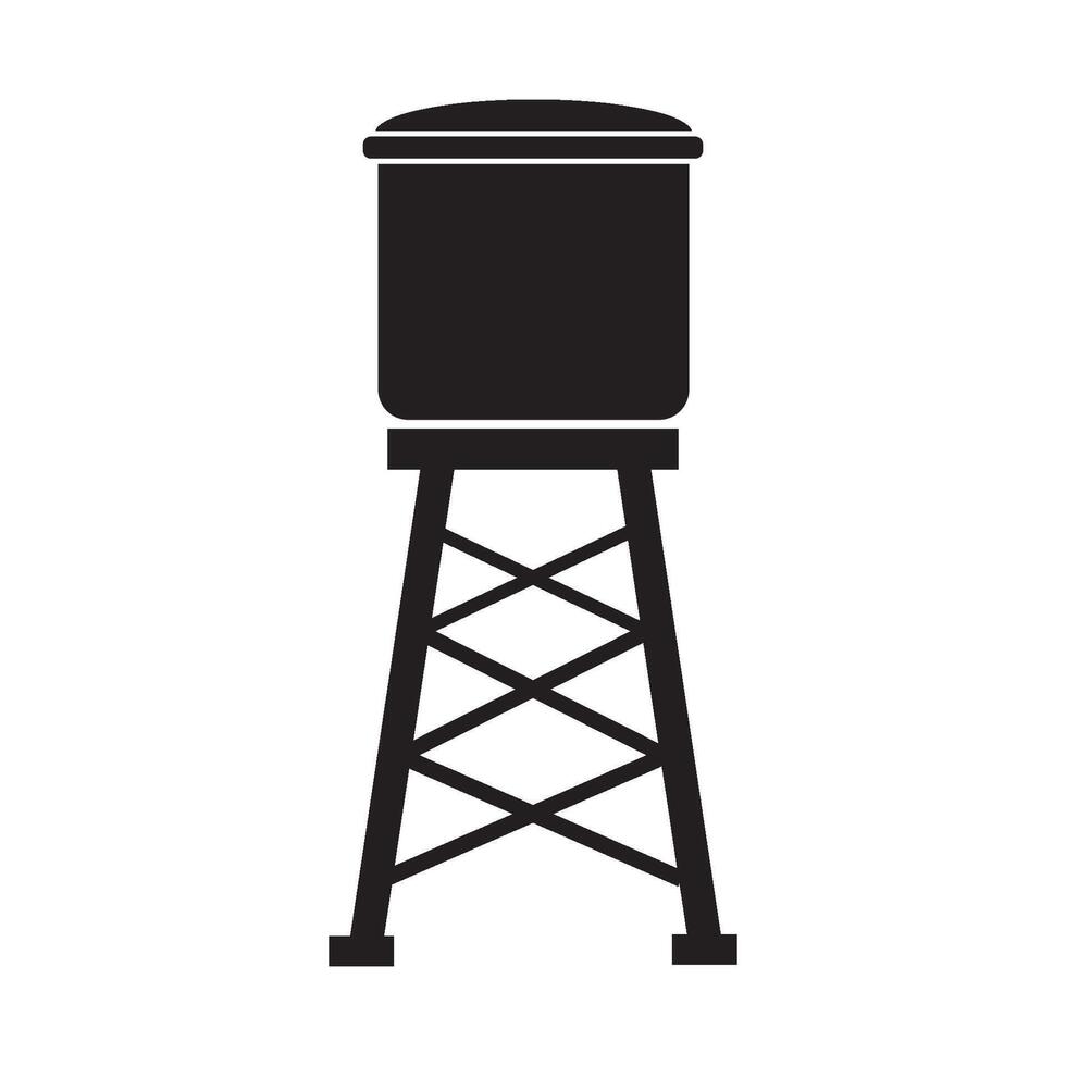 water tank icon illustration design template vector