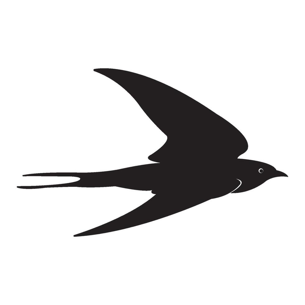 swallow icon illustration design template vector