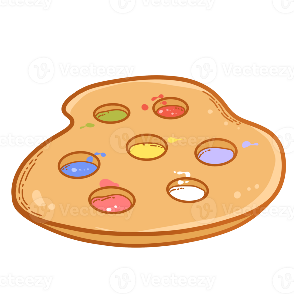 Back to school supplies clipart png
