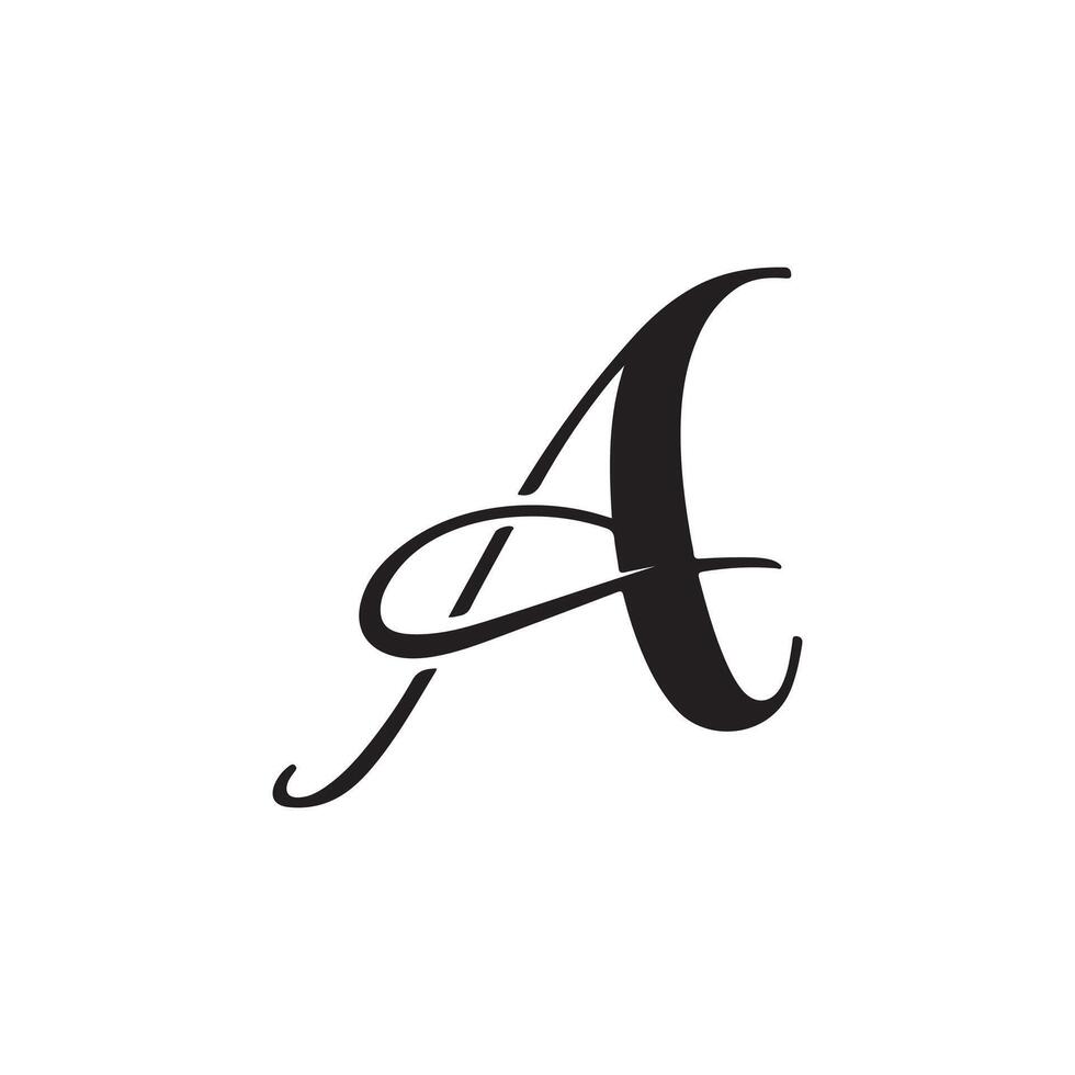 A LOGO DESIGN vector