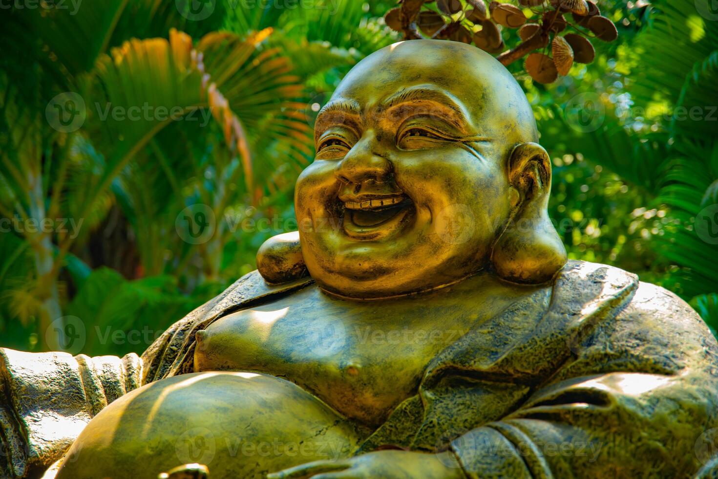 A Guardian statue at Suoi Tien park in Ho Chi Minh Vietnam photo