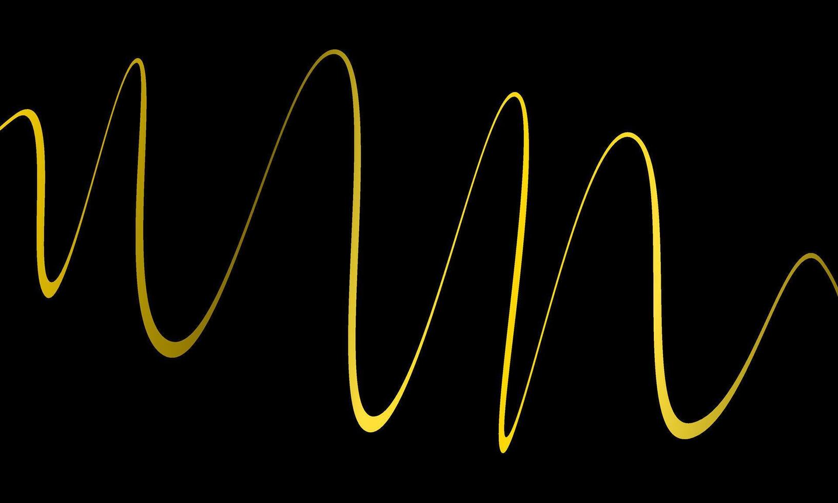 Abstract curve handwritten art design on black background. Drawing line pattern texture illustration template for banner, cover, surface, digital, flyer, print, advertising, idea, poster vector