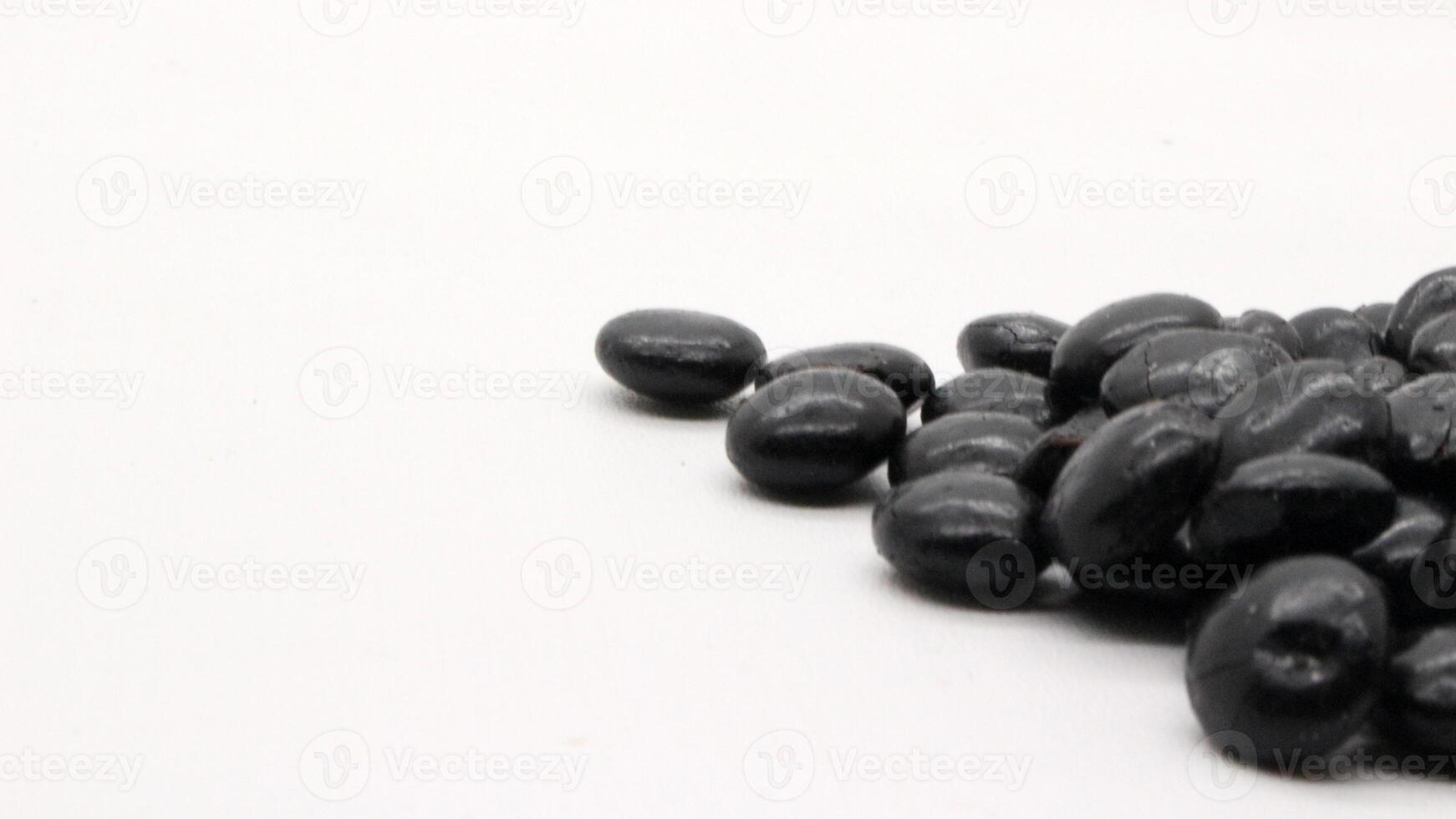 Choco chips, chocolate-flavored food and drink toppings. photo