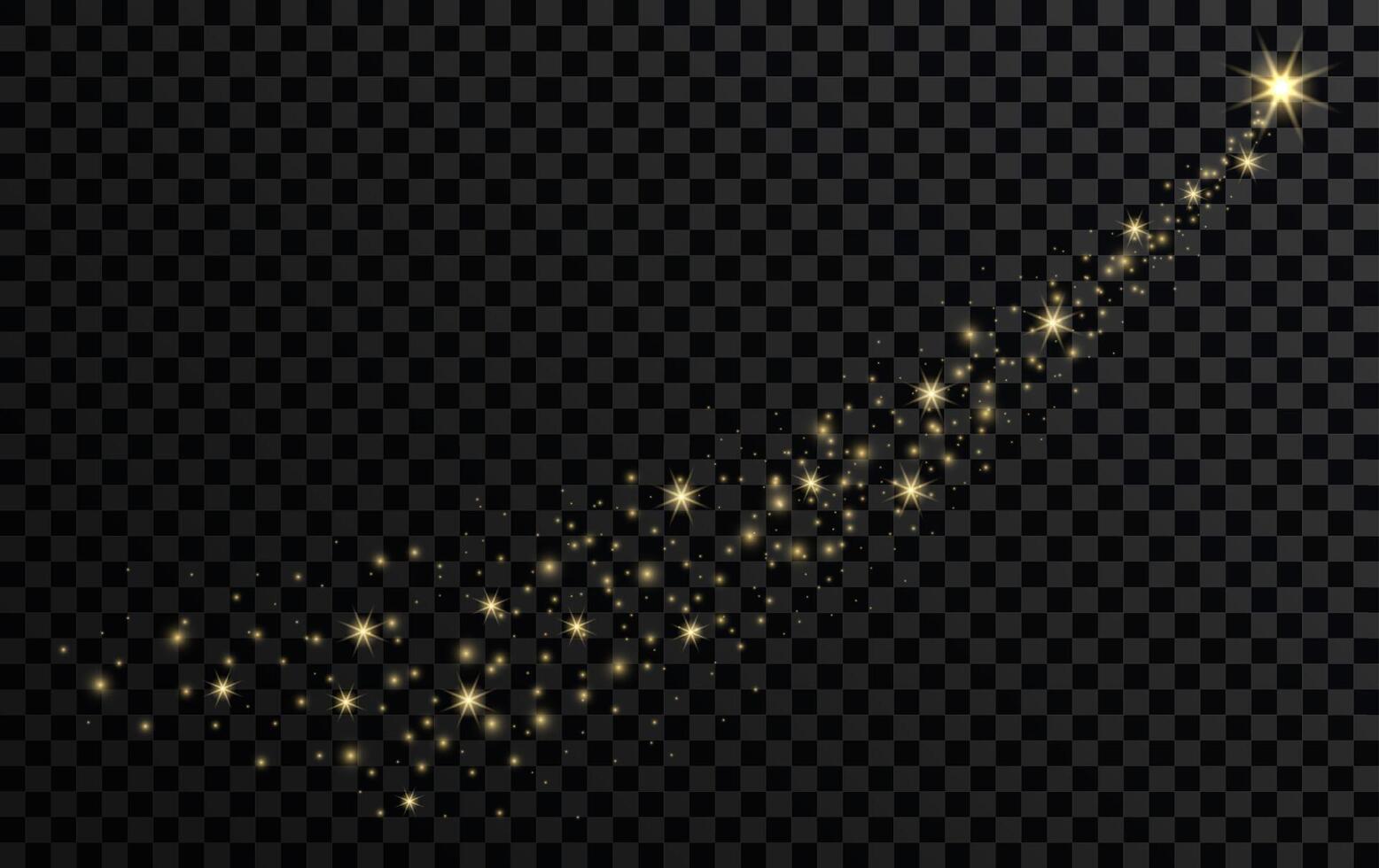 Effect sparkling stars light burst explosion, flickering and flashing lights. collection of different light effects on black background. transparent lens flares and lighting effects. design. vector