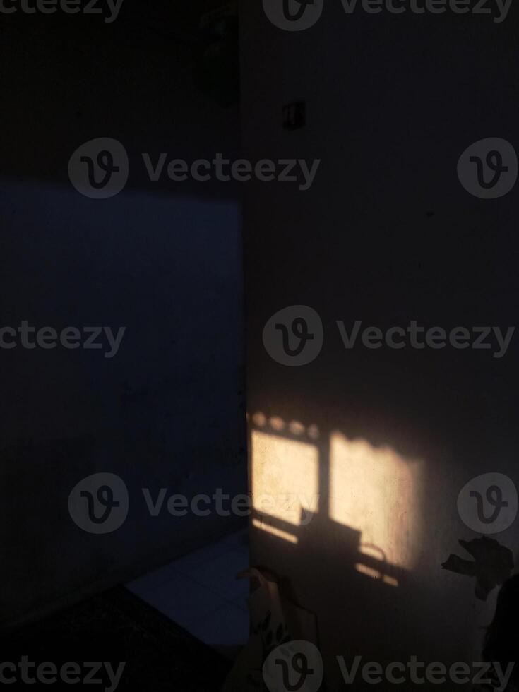 Photo of light coming in from the window of a house