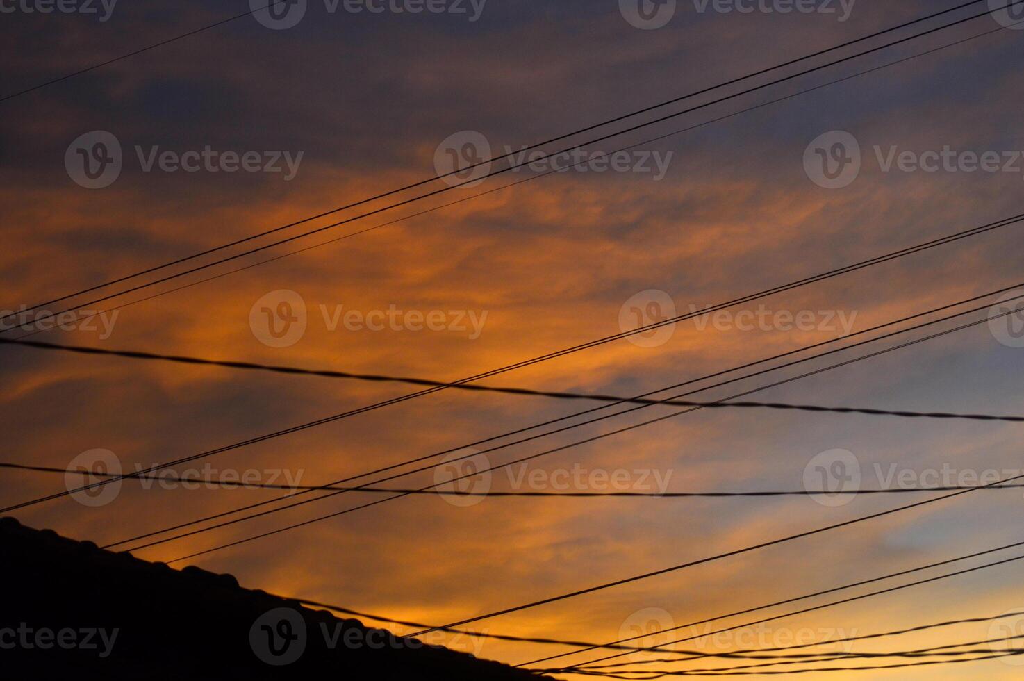 The view of the sky in the afternoon photo