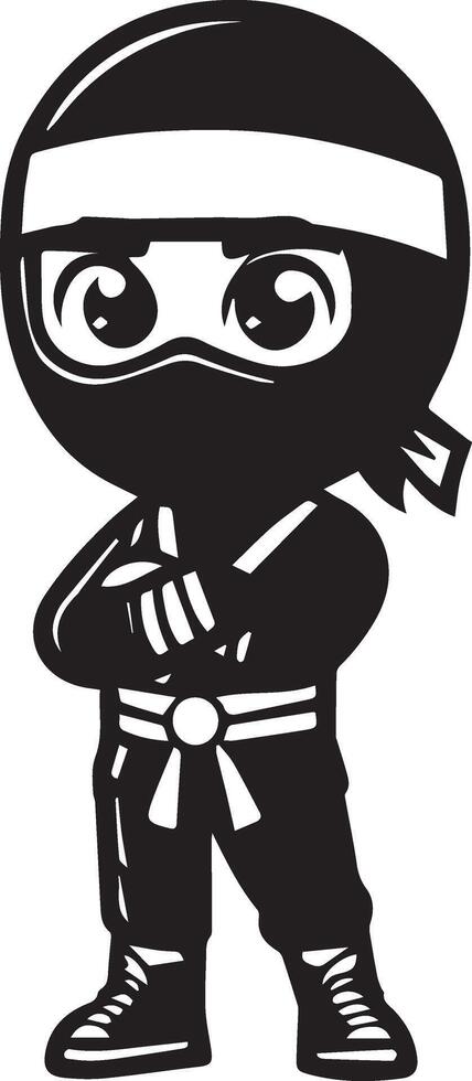 Ninja Assassin Fighter vector