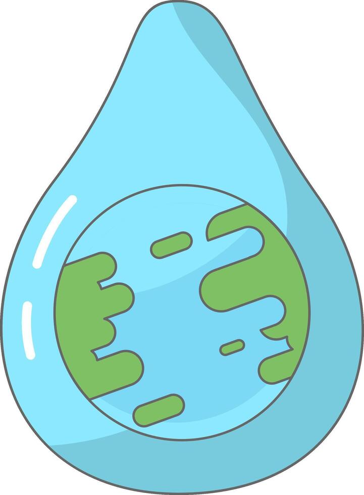 Modern green environmental ecology icon vector