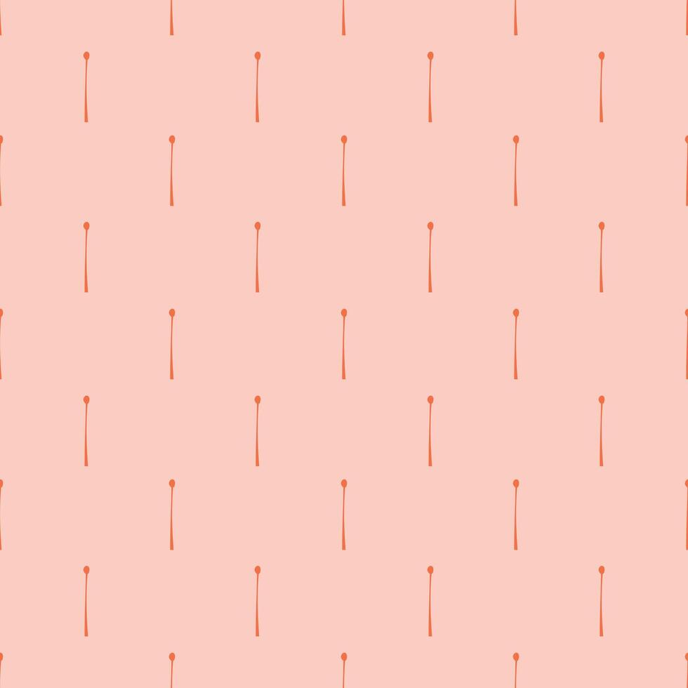 Vertical yellow sticks on a pink background. Seamless cute pattern for modern textile and paper. vector