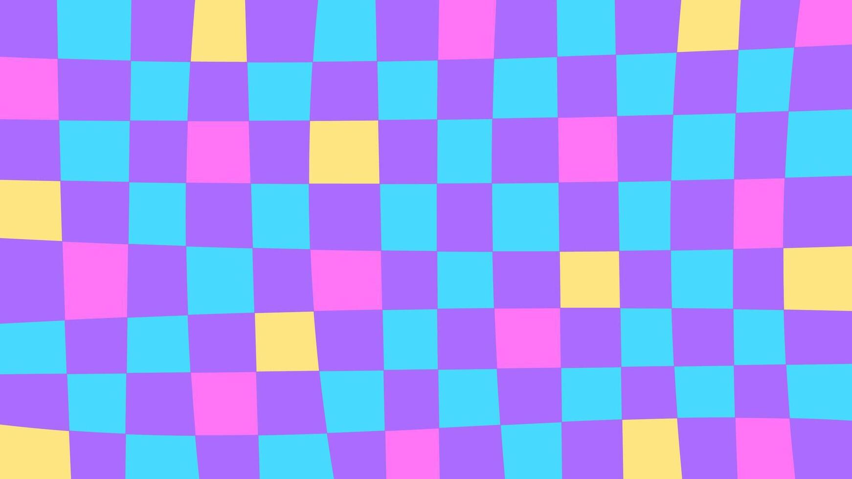 Colorful Chessboard Checkerboard background vector