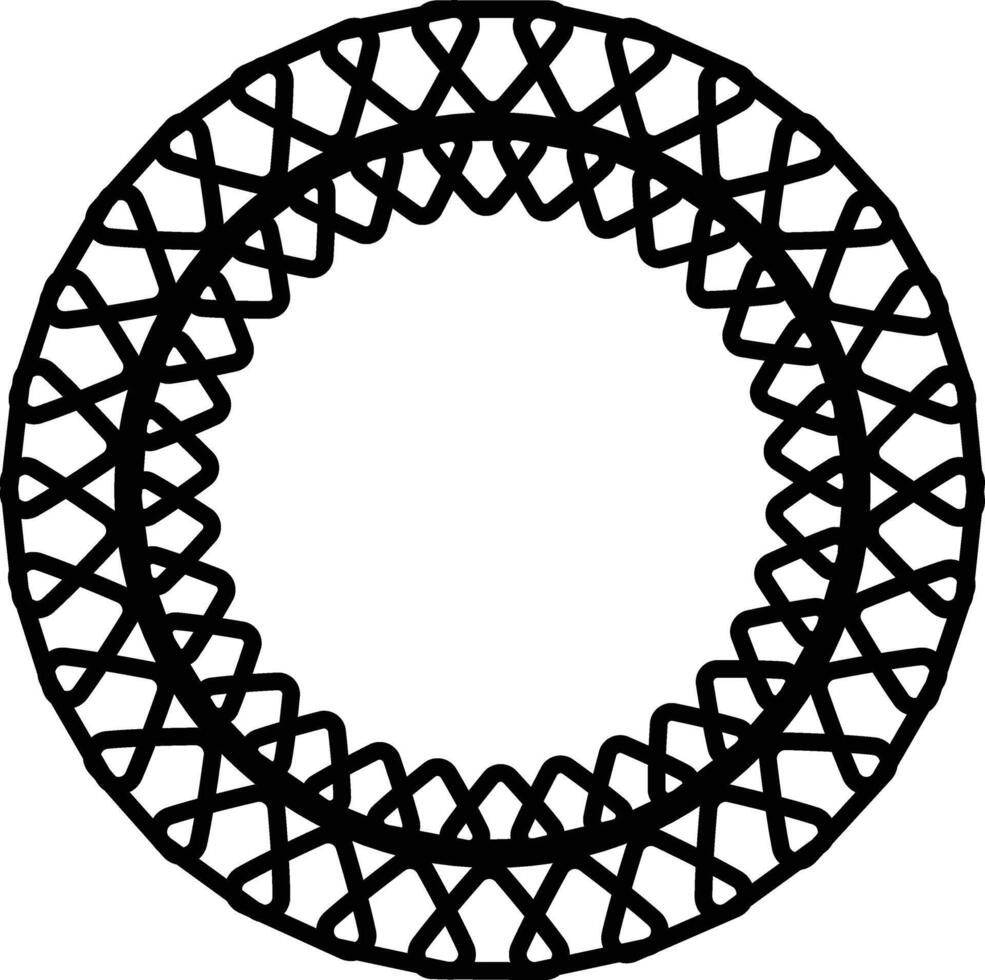 Circle frame element, Decorative element that you can use as frame, logo, background, ornament, packaging, etc. vector
