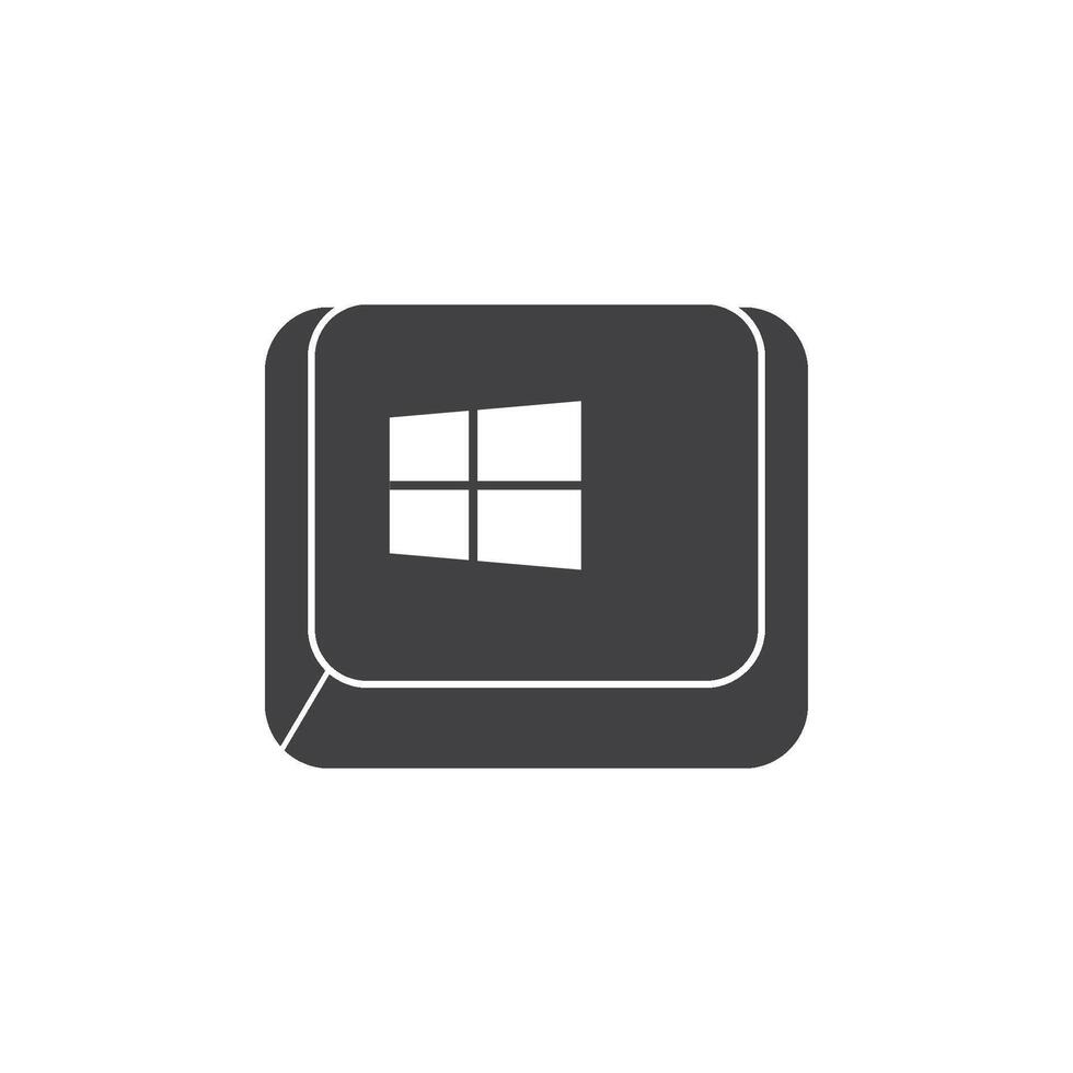 Keyboard icon flat design vector