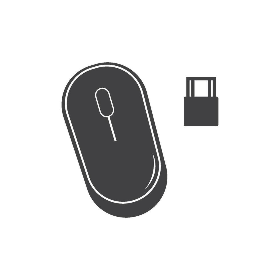 Computer mouse icon vector