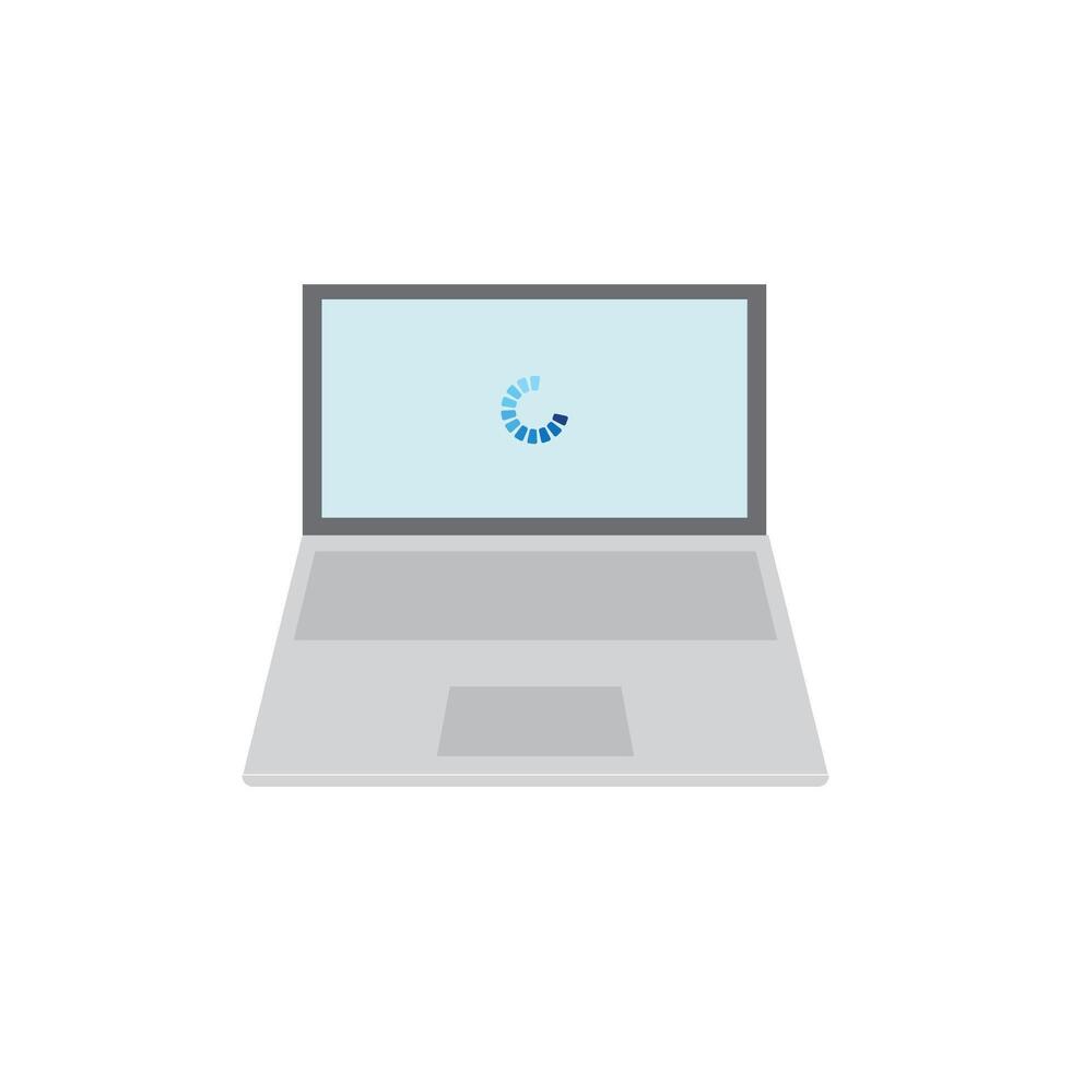 Computer icon flat design vector