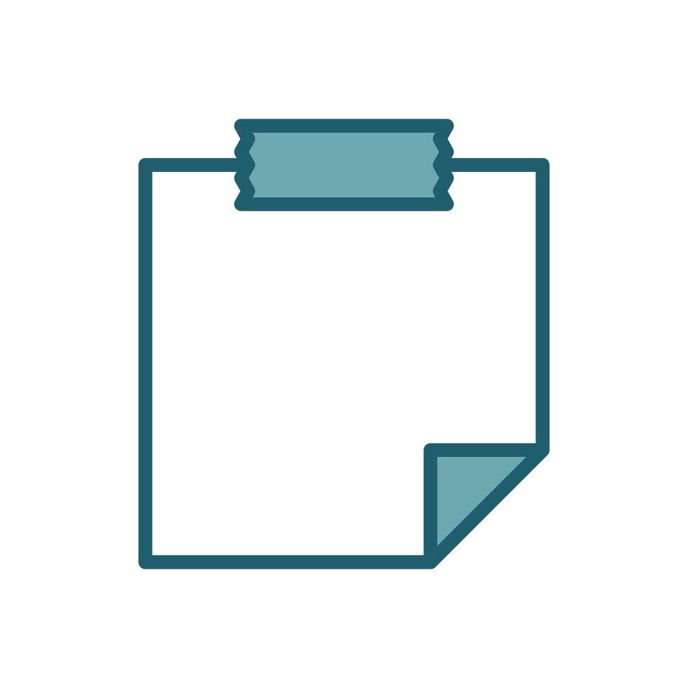 notes icon design template simple and clean vector