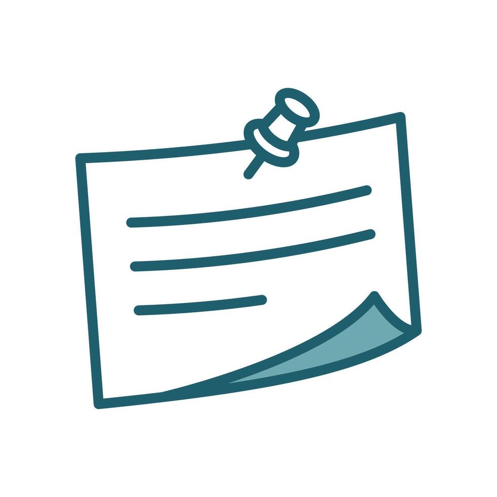 notes icon design template simple and clean vector